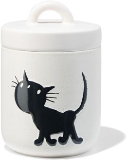 Hema Siepie snoepjespot 17x11.5x11.5cm wit