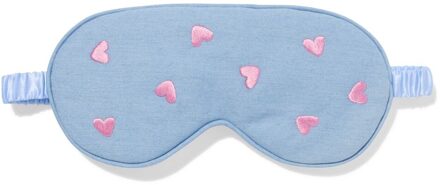 Hema Slaapmasker denim hartjes