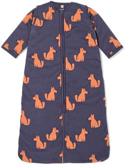 Hema Slaapzak met afneembare mouwen katoen 3.0tog honden antraciet (antraciet) - 86/104