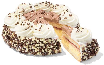 Hema Slagroomtaart chocolade 8 p.