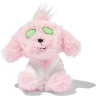 Hema Sleutelhanger 9x9x12cm hond Pompom