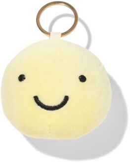 Hema Sleutelhanger met gezichtje geel