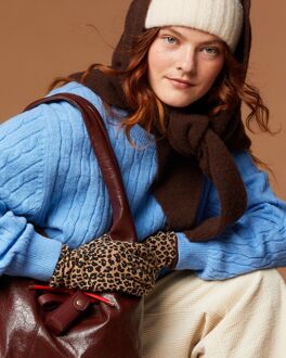 Hema Sleutelhanger met lipstickhouder en strik