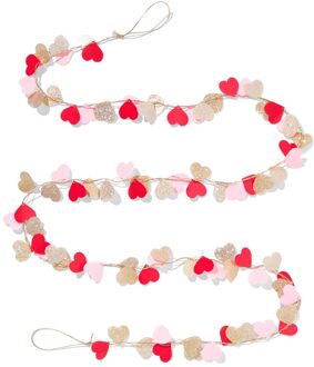 Hema Slinger 2m plastic hart (rood)