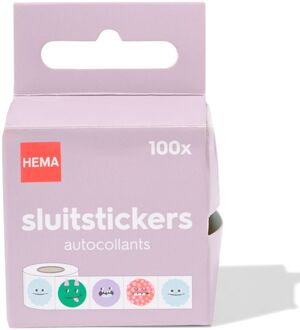 Hema Sluitstickers monsters - 100 stuks