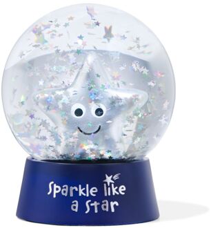 Hema Sneeuwbol 9.5cm ster (blauw)