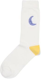 Hema Sokken voor volwassenen 'the universe is yours' gebroken wit (gebroken wit)