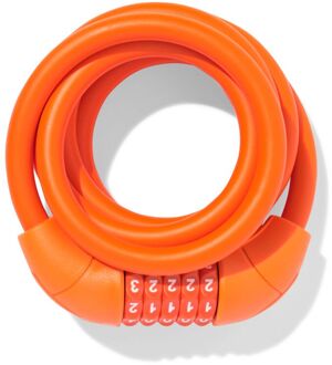 Hema Spiraalslot 180cm Ø12mm oranje
