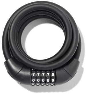 Hema Spiraalslot 180cm Ø12mm zwart