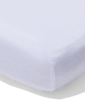 Hema Splittopper hoeslaken 200x200/220cm jersey wit (wit)