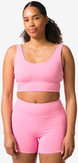 Hema Sportbh light support zonder beugel roze (roze) - M