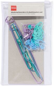 Hema Steekmarkeerders en steekhouders set