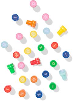 Hema Stempelset alfabet 26-delig