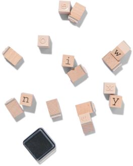 Hema Stempelset alfabet