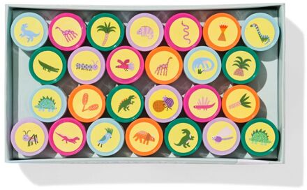 Hema Stempelset dino 26-delig