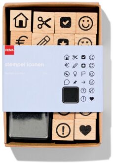 Hema Stempelset iconen 21-delig