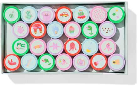 Hema Stempelset monsters 26 stuks