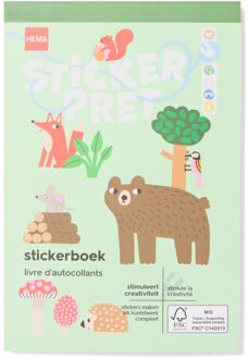 Hema Stickerboek bosdieren