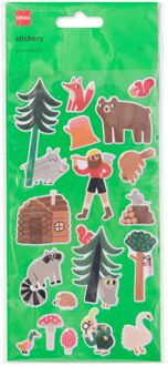 Hema Stickers 3D bosdier