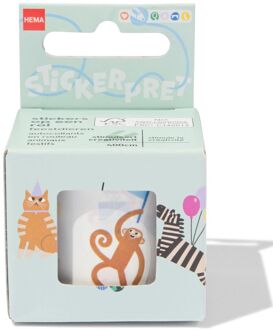 Hema Stickers op een rol 4m feestdieren
