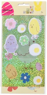 Hema Stickervellen kuikens - 3 stuks