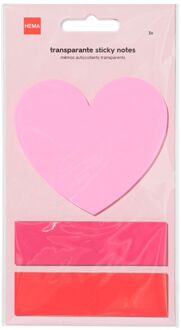 Hema Sticky notes 5.5cm hartjes