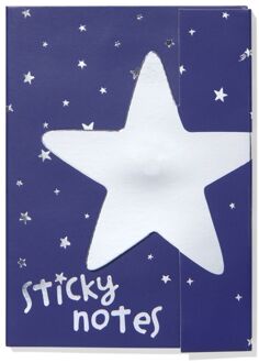 Hema Sticky notes boekje (blauw)