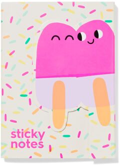 Hema Sticky notes boekje ijsje