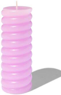 Hema Stompkaars 5.5x15cm ribbel lila (lila)