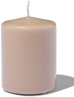 Hema Stompkaars 7x8cm naturel (lichtbruin)