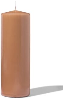 Hema Stompkaars Ø7x20cm bruin (bruin)