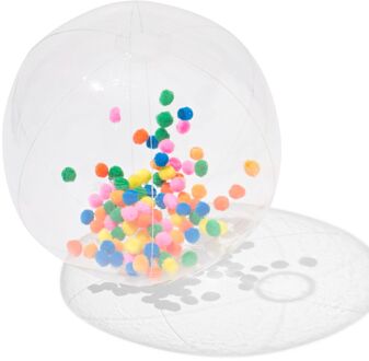 Hema Strandbal ⌀51cm pompons