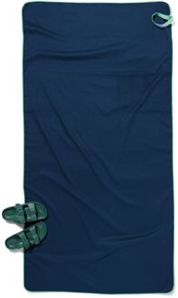 Hema Strandlaken 70x140cm microvezel donkerblauw (donkerblauw)