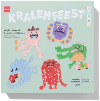 Hema Strijkkralenset monsters
