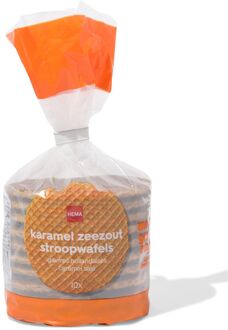 Hema Stroopwafels karamel zeezout 400g