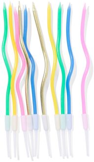 Hema Taartkaarsjes gedraaid 10 stuks