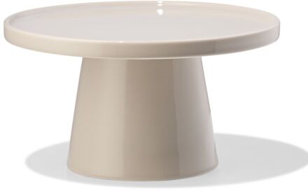 Hema Taartplateau ⌀18x8cm KNAP new bone grijs (grijs)