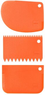 Hema Taartschrapers - 3 stuks (rood)