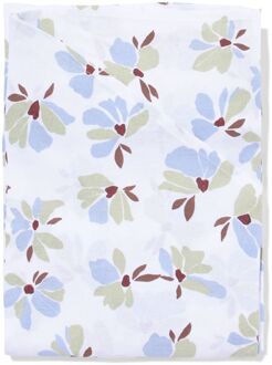 Hema Tafelkleed ⌀180cm katoen bloemen groen-blauw (multicolor)