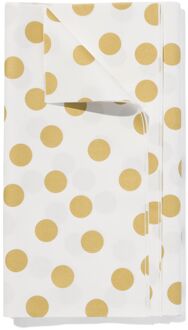 Hema Tafelkleed gouden stip 200x138cm