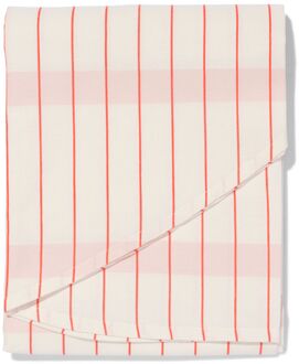 Hema Tafelkleed rond Ø180cm katoen rood (multi)