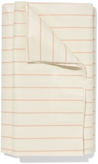 Hema Tafelkleed waterafstotend strepen crème