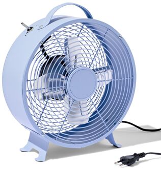 Hema Tafelventilator retro Ø25.8cm blauw