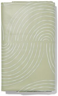 Hema Tafelzeil met golven 140x240 polyester (taupe)