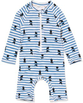 Hema Takkie babyzwempak UPF40+ strepen blauw (blauw) - 86/92