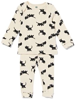 Hema Takkie en Siepie baby meegroeipyjama gebroken wit (gebroken wit) - 92/104