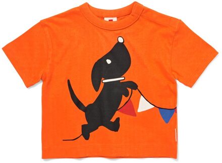 Hema Takkie en Siepie baby T-shirt Koningsdag oranje (oranje) - 92