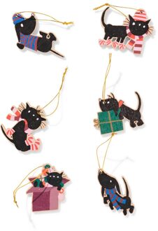 Hema Takkie en Siepie hangers hout - 6 stuks