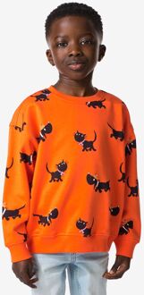 Hema Takkie en Siepie kindersweater Koningsdag oranje (oranje) - 110/116