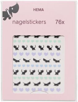 Hema Takkie en Siepie nagelstickers - 76 stuks